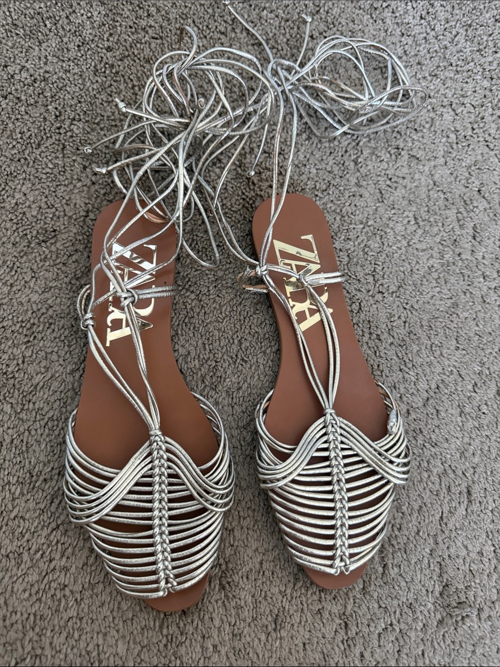 Zara Lace up Sandal